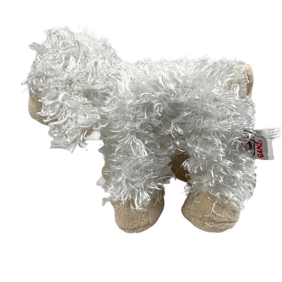 Ganz Webkinz White Lamb Plush Stuffed Animal Toy‎ HM201 No Code - Picture 3 of 9
